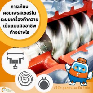 การเทียบคอมเพรสเซอร์ในระบบเครื่องทำความเย็นแบบมืออาชีพ